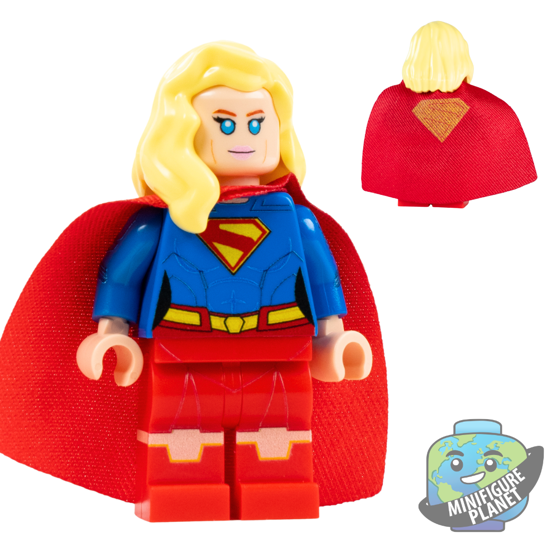 Girl of Bricks – Custom LEGO Superhero Minifigure