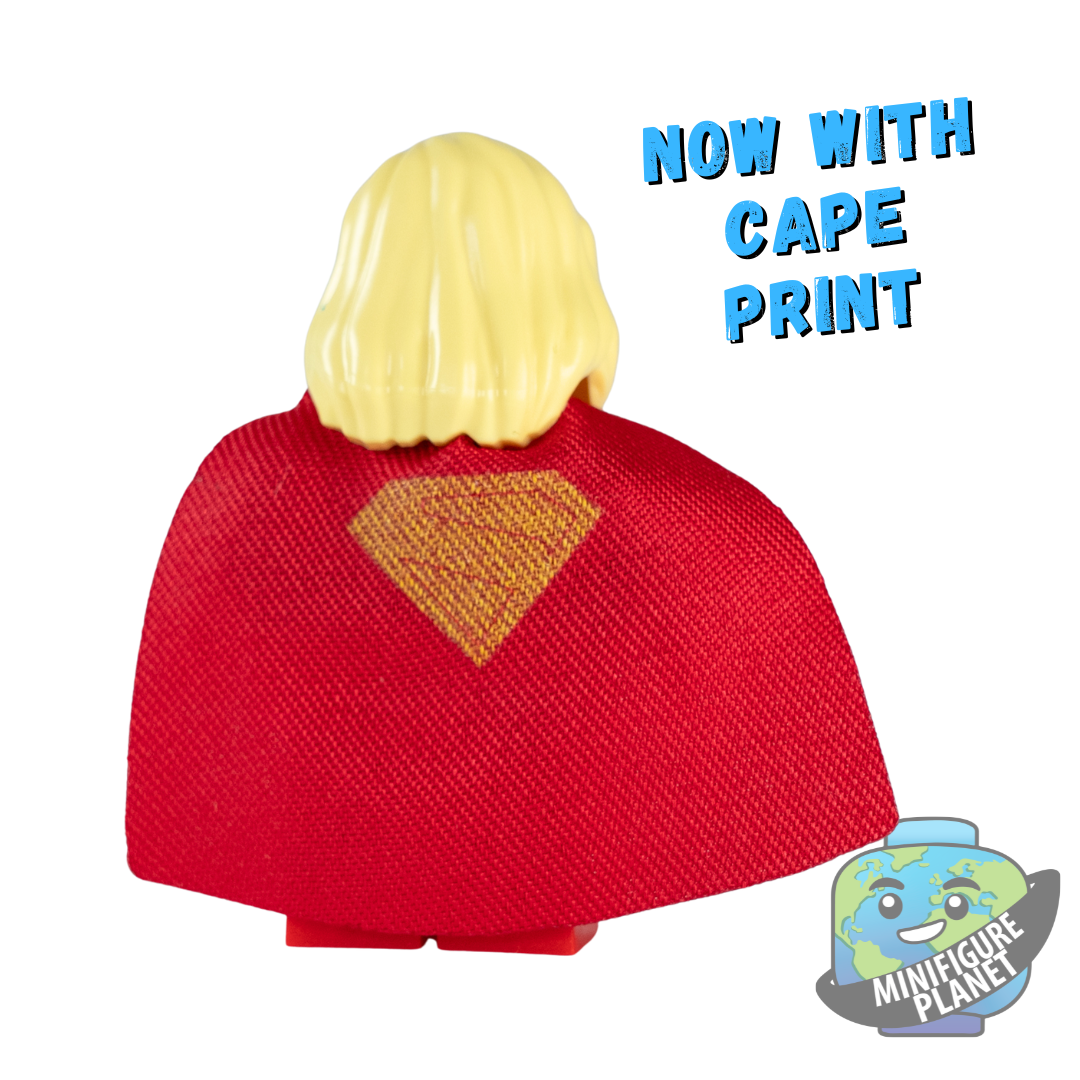 Girl of Bricks – Custom LEGO Superhero Minifigure