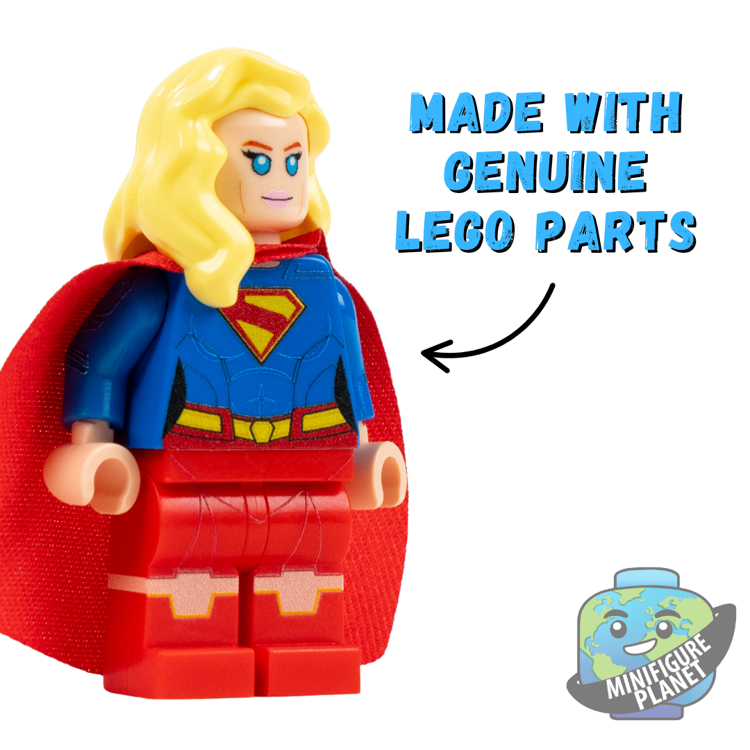 Girl of Bricks – Custom LEGO Superhero Minifigure