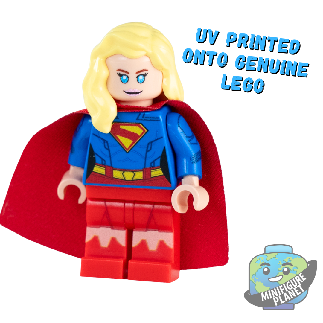 Girl of Bricks – Custom LEGO Superhero Minifigure