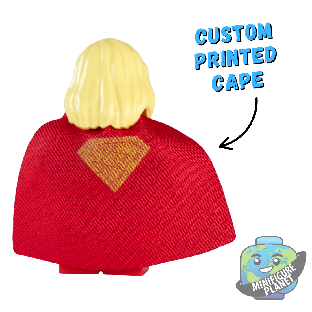Girl of Bricks – Custom LEGO Superhero Minifigure