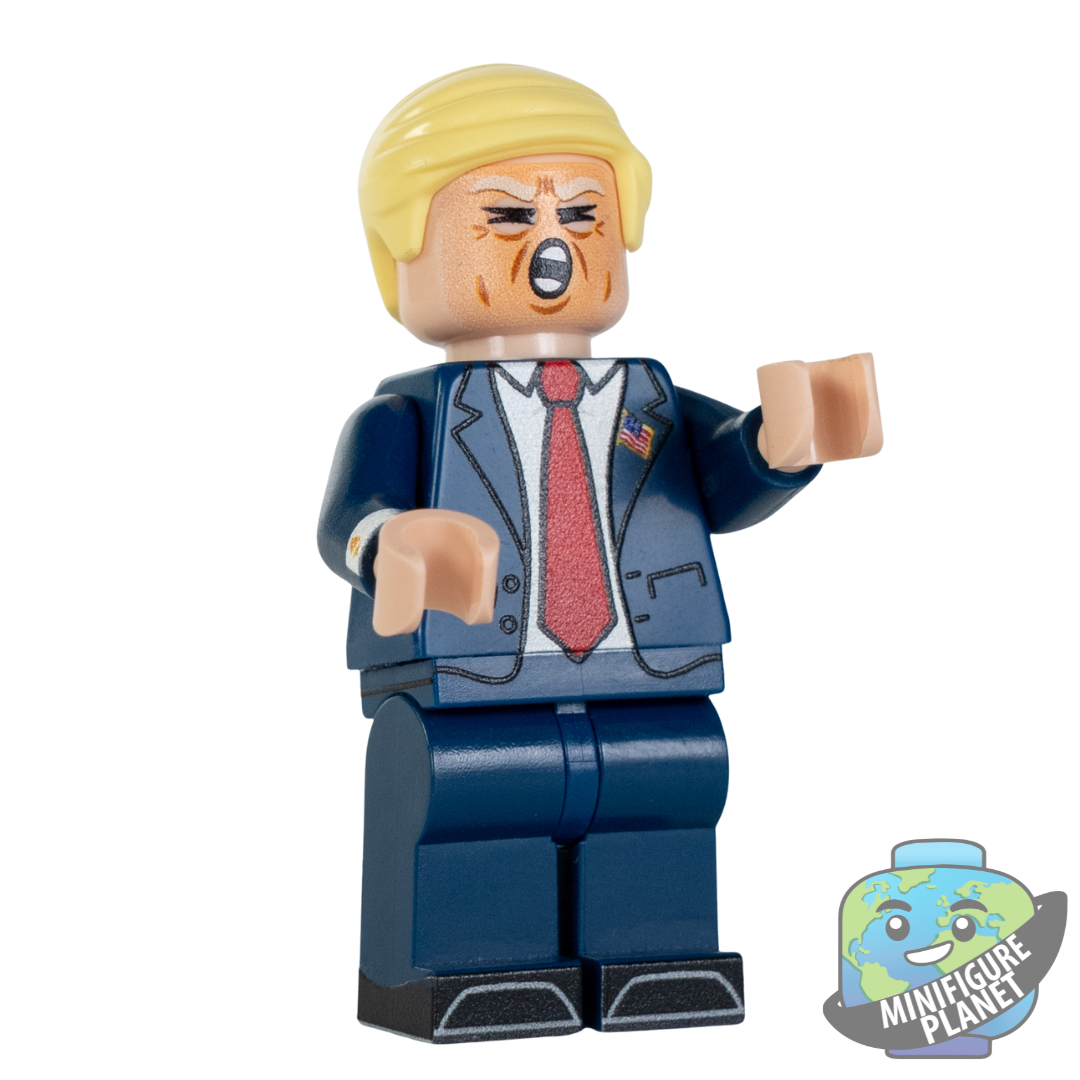 Lego Donald Trump Custom Printed Minifigure