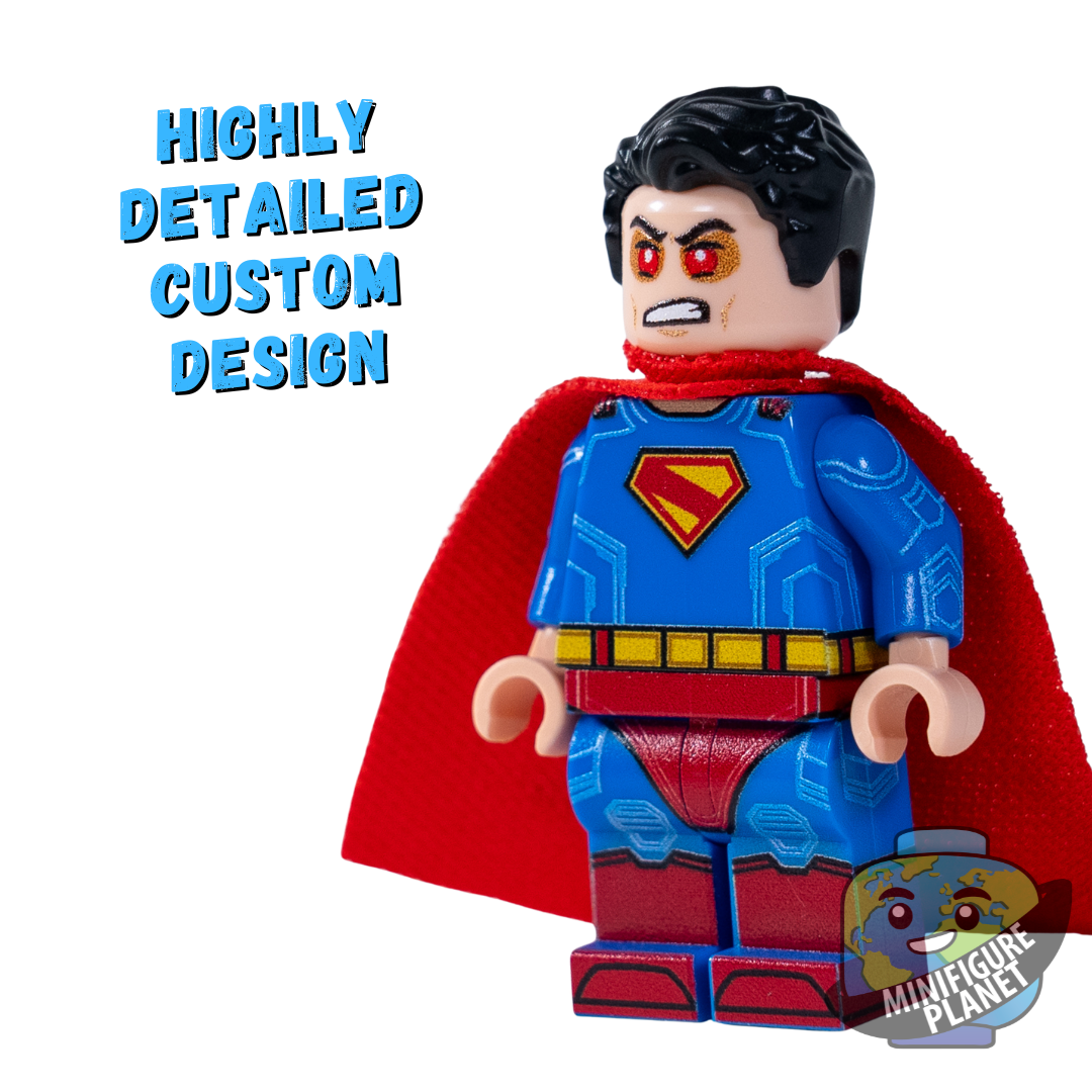 Man of Bricks – Custom LEGO Superhero Minifigure
