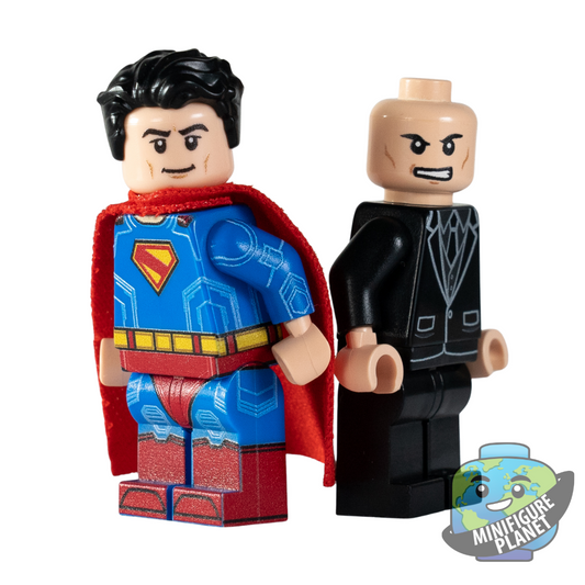 Man of Bricks – Custom LEGO Superhero Minifigure