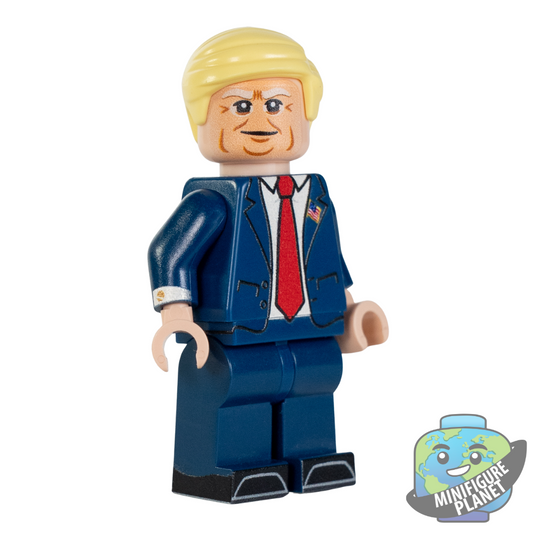 Lego Donald Trump Custom Printed Minifigure