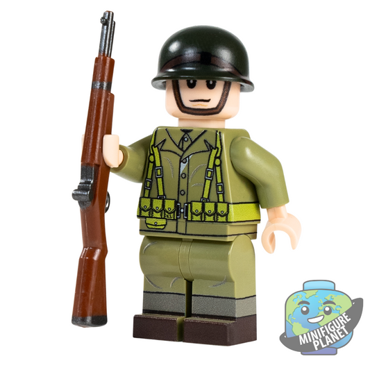 WW2 U.S. Army Solider Custom Minifigure