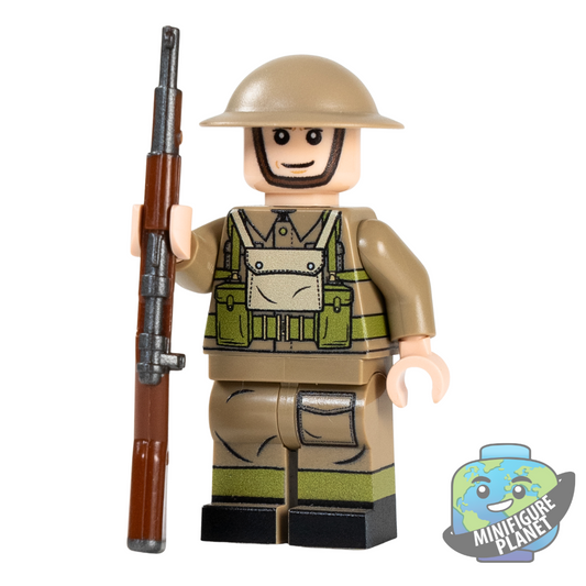 WW2 British Army Solider Custom Minifigure