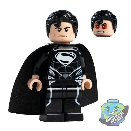 Man Of Bricks Black Suit - Limited Edition Custom Lego Minifigure