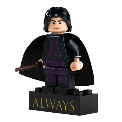 Lego Harry Potter Inspired Minifigure Display | Personalised Valentine’s Gift for Couples