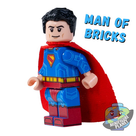 Man of Bricks – Custom LEGO Superhero Minifigure