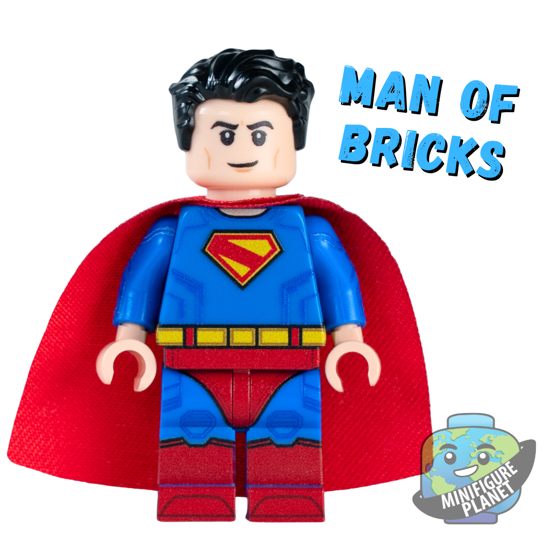 Man of Bricks – Custom LEGO Superhero Minifigure