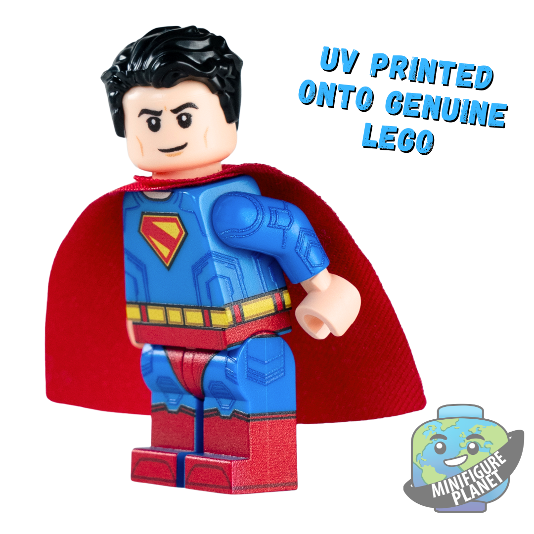 Man of Bricks – Custom LEGO Superhero Minifigure