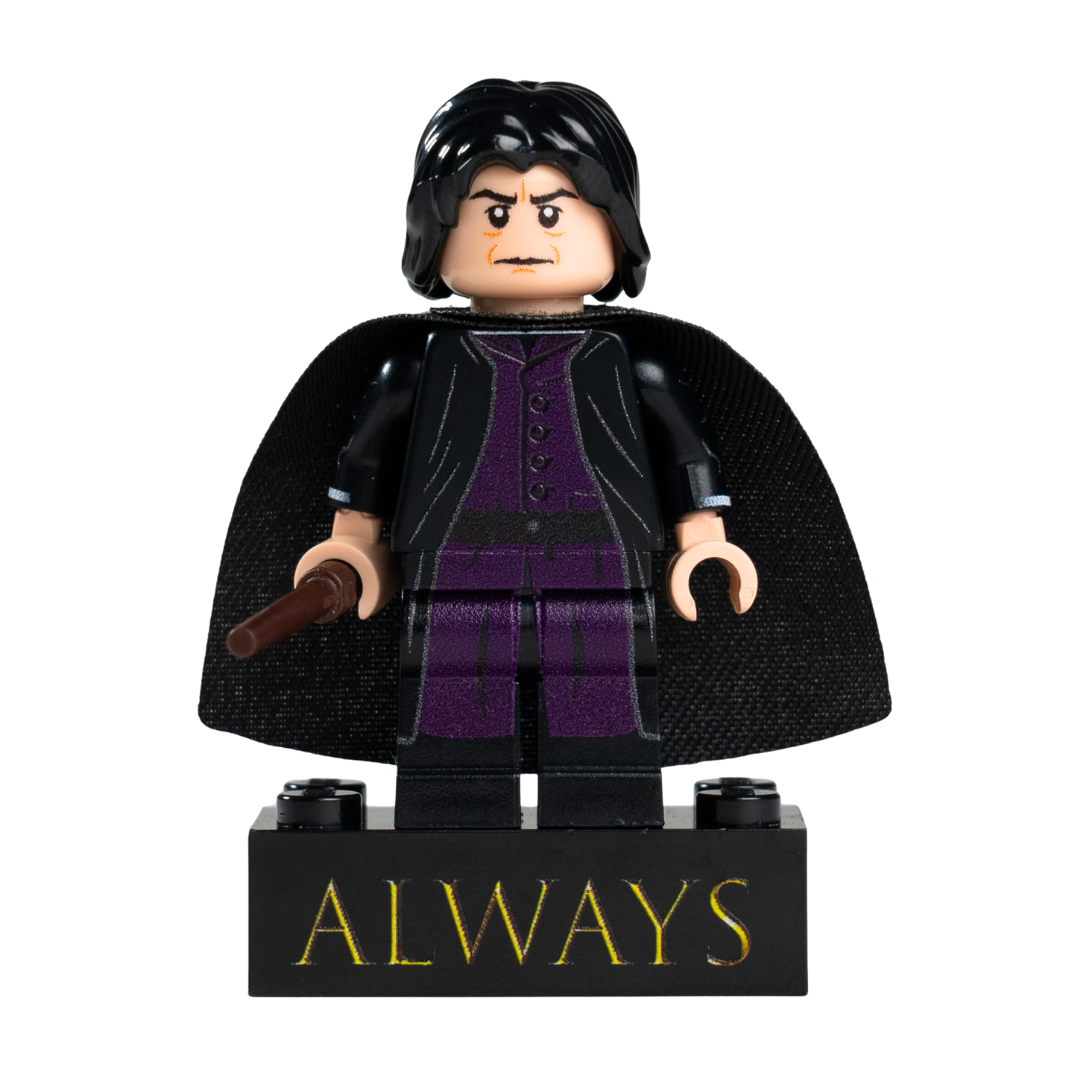 Lego Harry Potter Inspired Minifigure Display | Personalised Valentine’s Gift for Couples
