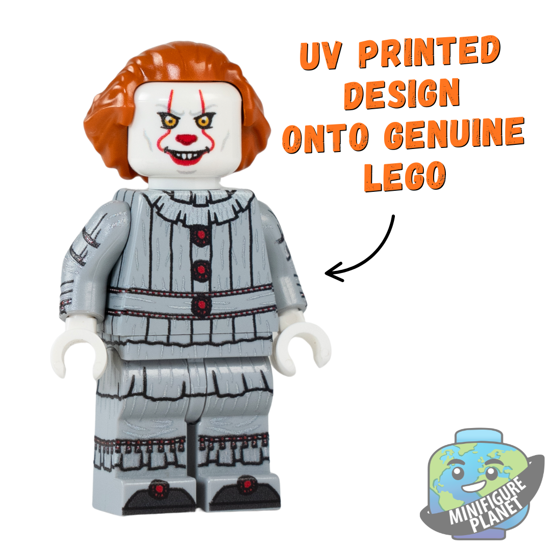 The Dancing Clown - Custom Printed Lego Minifigure