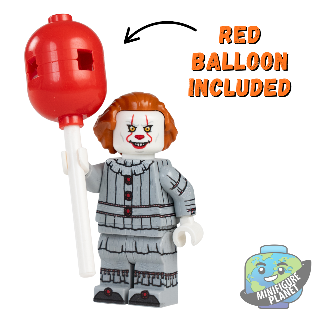 The Dancing Clown - Custom Printed Lego Minifigure