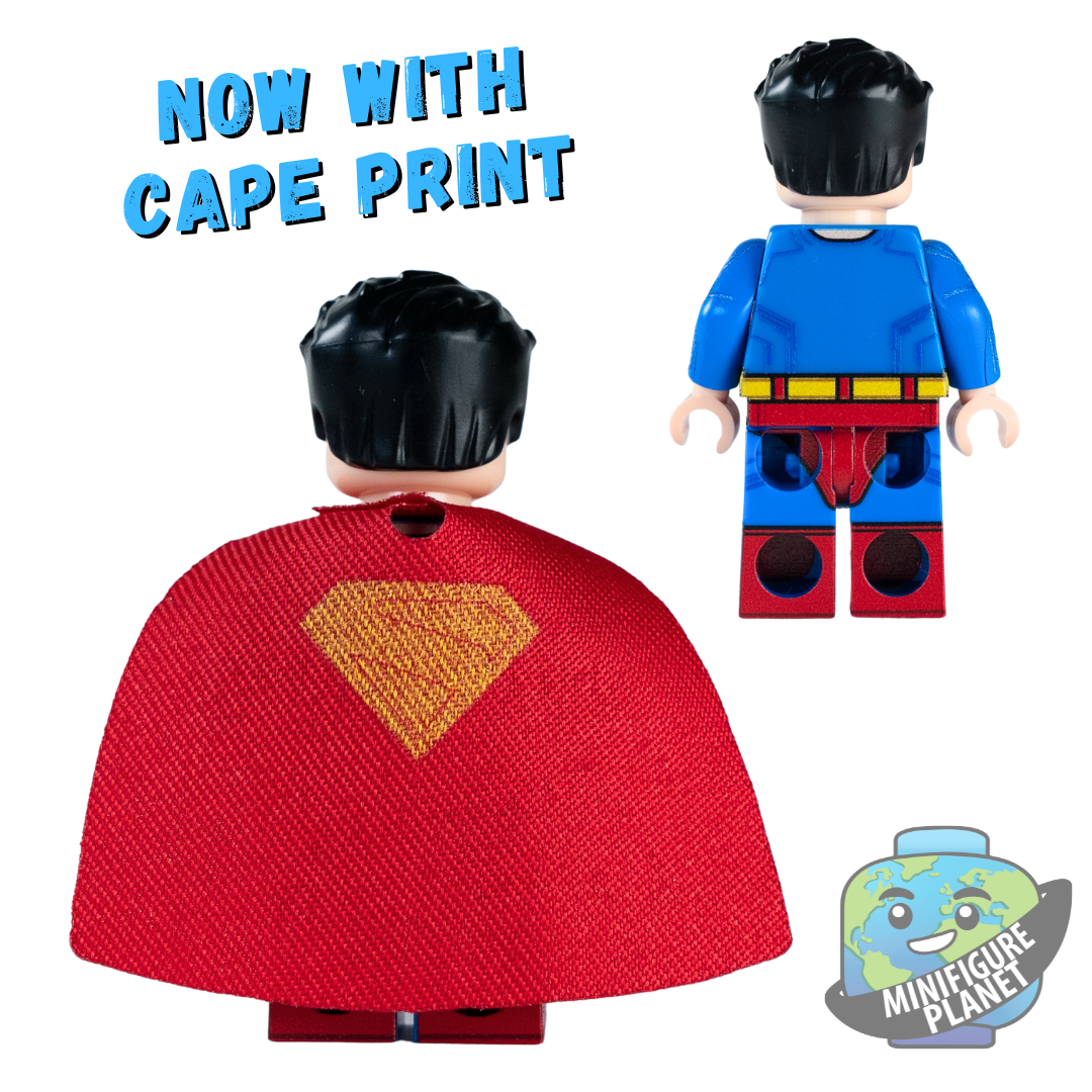 Man of Bricks – Custom LEGO Superhero Minifigure