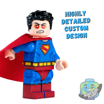 Man of Bricks – Custom LEGO Superhero Minifigure