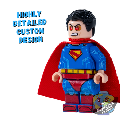 Man of Bricks – Custom LEGO Superhero Minifigure