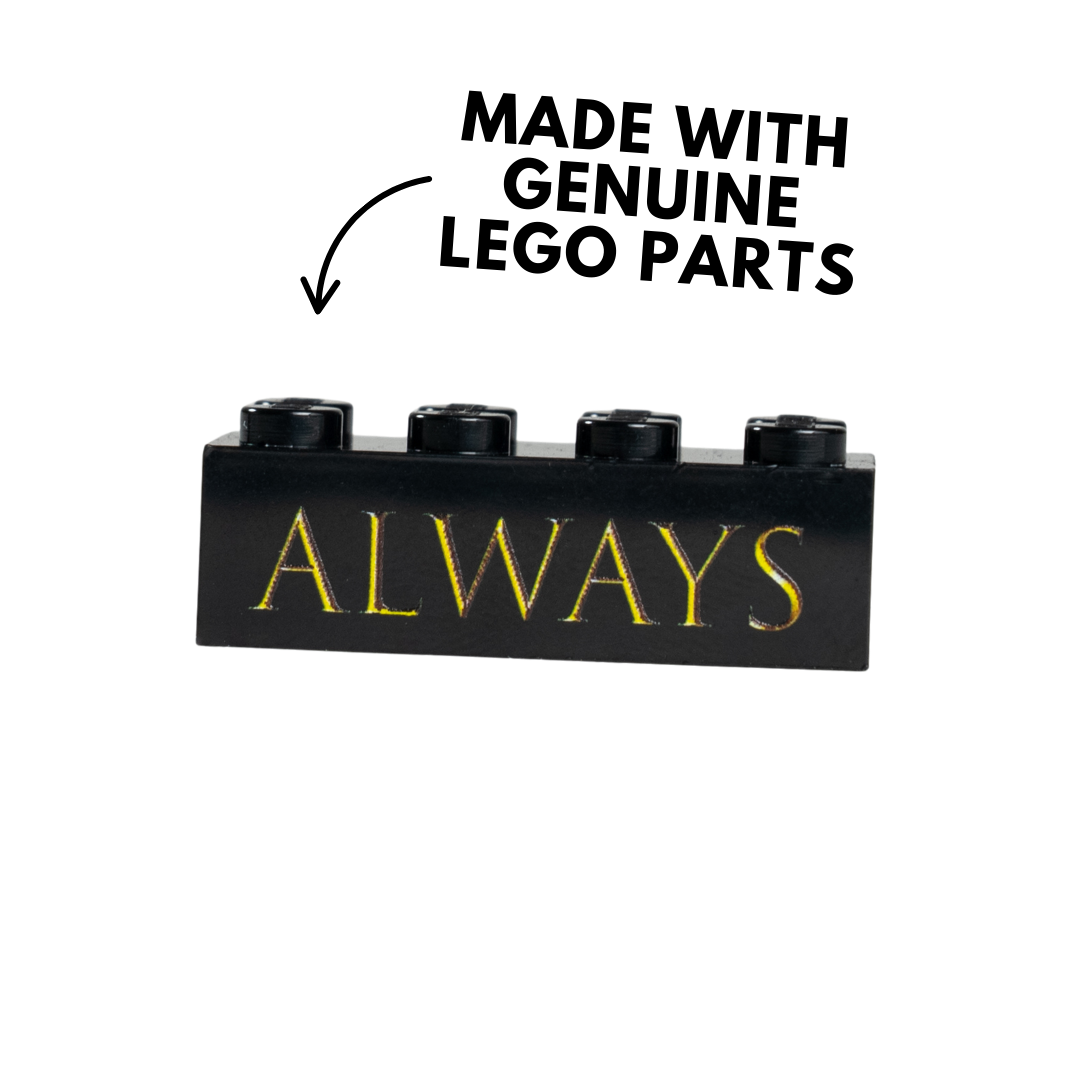 Lego Harry Potter Inspired Minifigure Display | Personalised Valentine’s Gift for Couples