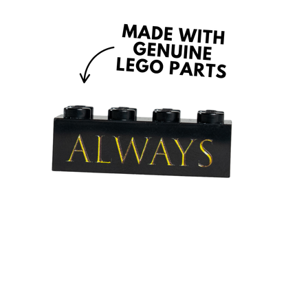 Lego Harry Potter Inspired Minifigure Display | Personalised Valentine’s Gift for Couples