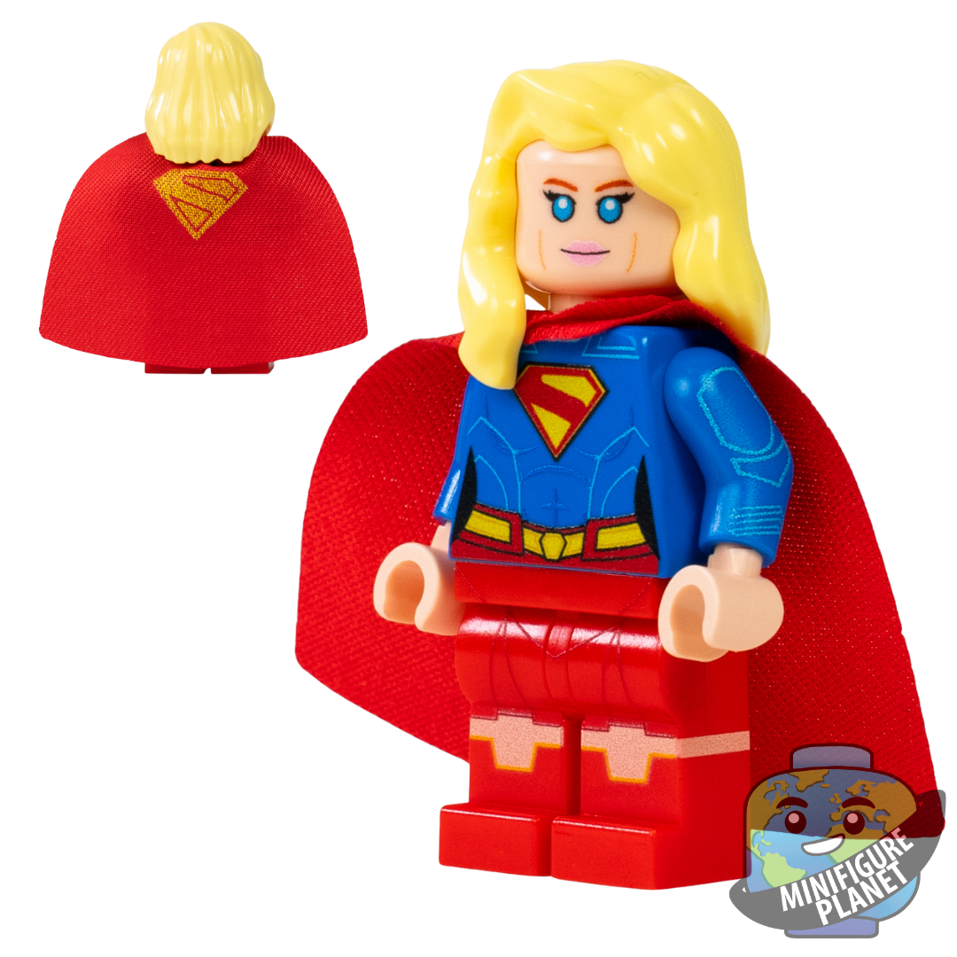 Girl of Bricks – Custom LEGO Superhero Minifigure