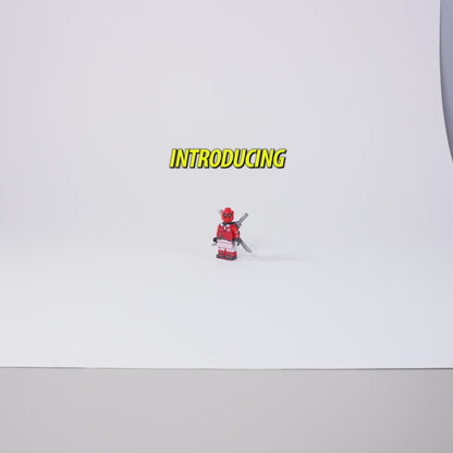 WREXPOOL – Custom UV Printed LEGO Minifigure | Wrexham Fan Display Gift