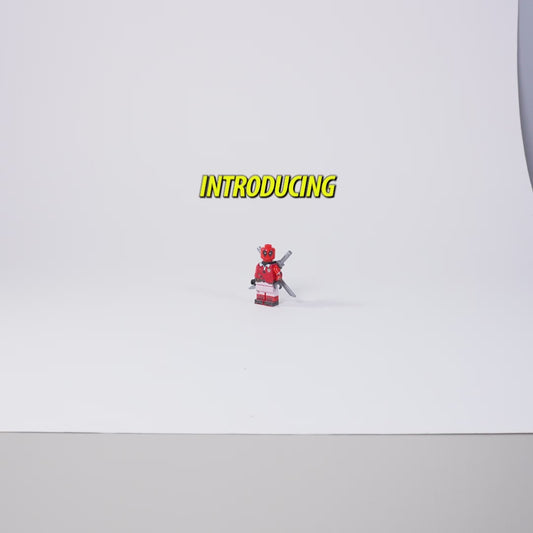 WREXPOOL – Custom UV Printed LEGO Minifigure | Wrexham Fan Display Gift