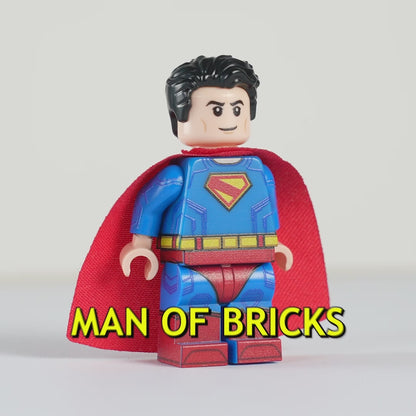 Man of Bricks – Custom LEGO Superhero Minifigure